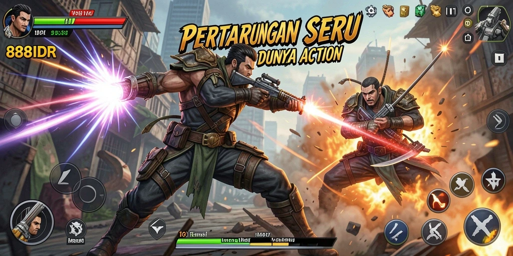 Tampilan gameplay seru di 888IDR yang memikat.