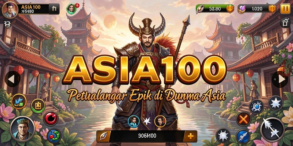 Gameplay ASIA100 yang menarik dan meresap ke dalam petualangan.