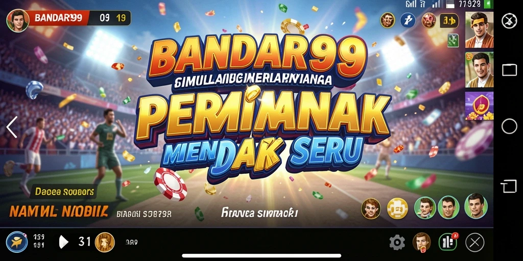 Screenshot utama BANDAR99 menampilkan gameplay Simulation yang seru dan mengasyikkan.