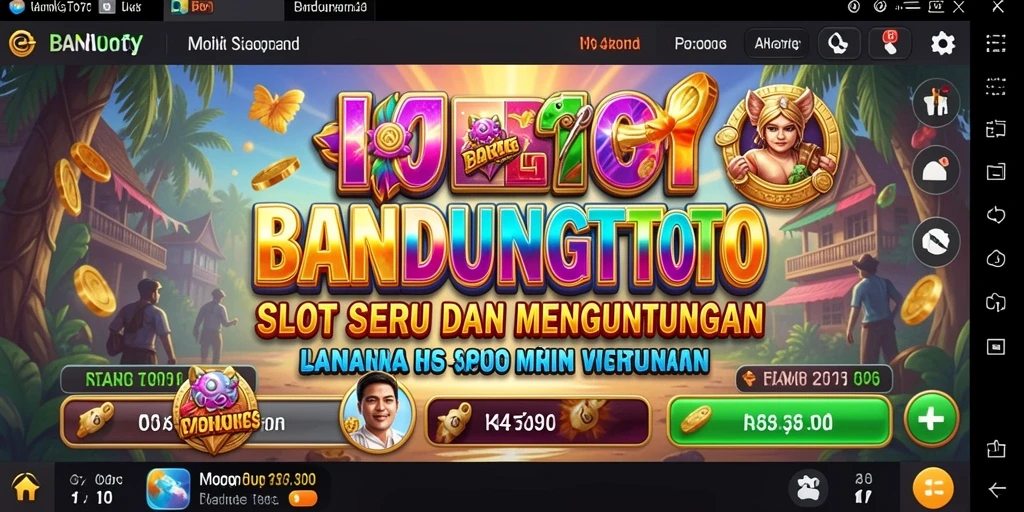 Tampilan gameplay Slot yang menarik dan dinamis.