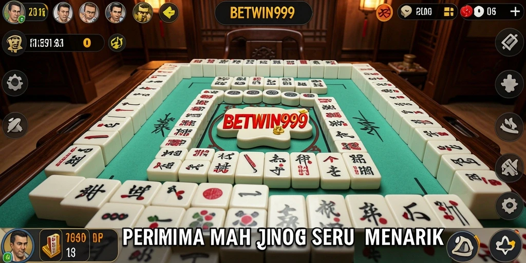 Screenshot BETWIN999 menampilkan gameplay Mahjong yang seru dan menantang.