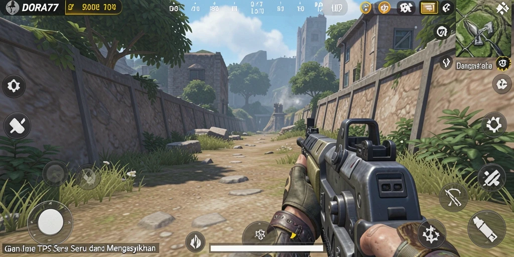 Screenshot gameplay DORA77 dengan aksi seru dan grafis menakjubkan.