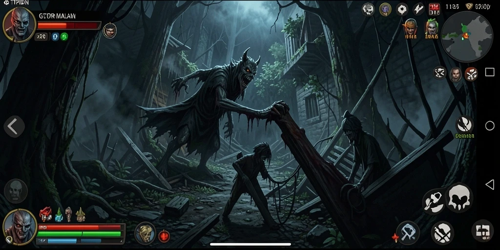 Gameplay GTPIDN yang mencekam dan penuh ketegangan.