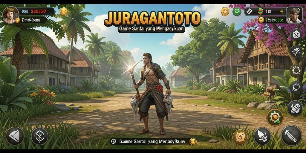 Tampilan gameplay seru dalam JURAGANTOTO yang mengundang adrenalin.