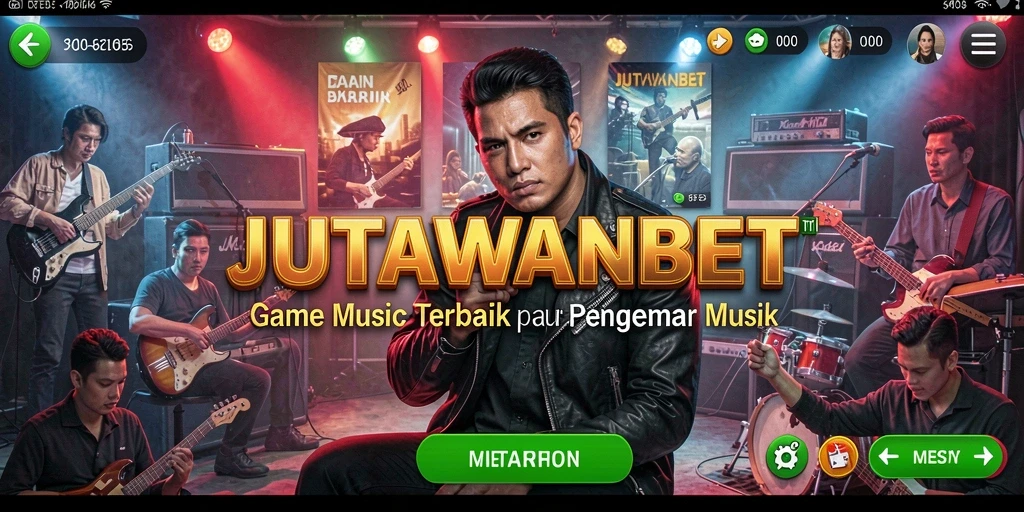 Tampilan permainan JUTAWANBET yang mengasyikkan dengan berbagai tantangan musik.
