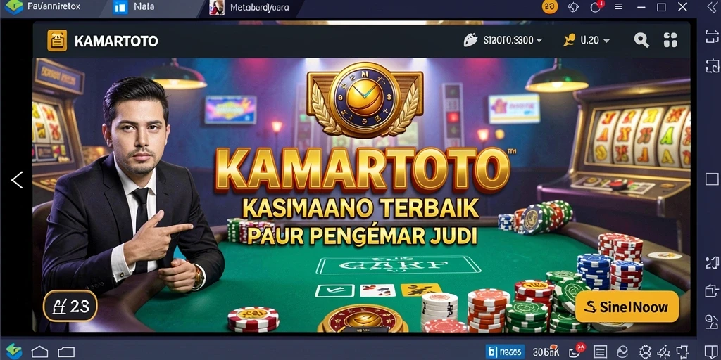 Tampilan gameplay menegangkan di KAMARTOTO yang memikat pemain.