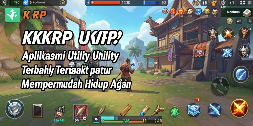 Tampilan utama KKRP menampilkan berbagai fitur utilitas yang memudahkan pengguna.