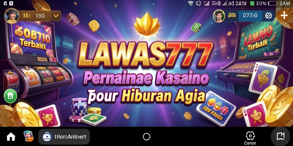 Tampilan grafis LAWAS777 yang menarik saat bermain Kasino.