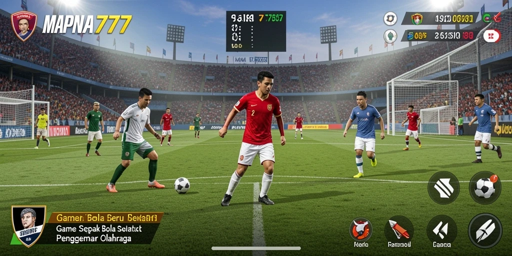 Gameplay seru dalam pertandingan sepak bola di MAPNA777.