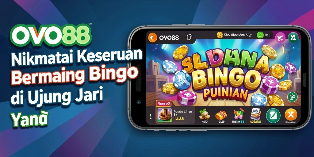 Screenshot tampilan gameplay OVO88 yang menampilkan keseruan bermain Bingo.