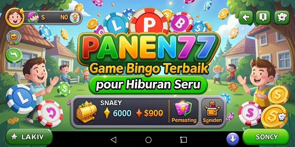 Screenshot gameplay <strong>PANEN77</strong> yang menampilkan kegembiraan bermain Bingo.