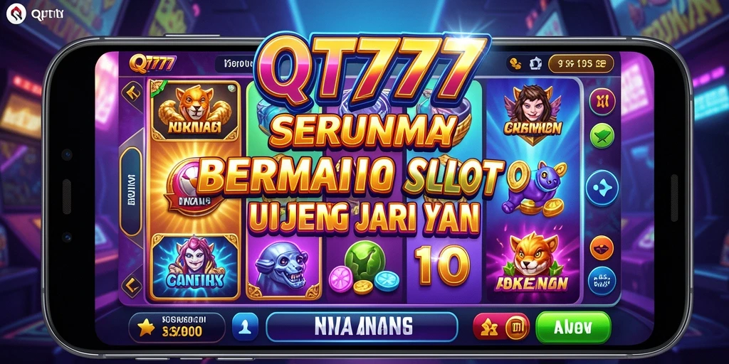 Tampilan gameplay Slot QT777 yang seru dan menarik.