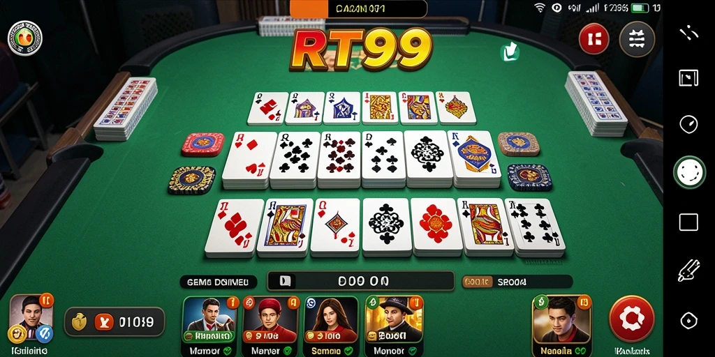 Tampilan gameplay seru di RT99 yang menarik perhatian.